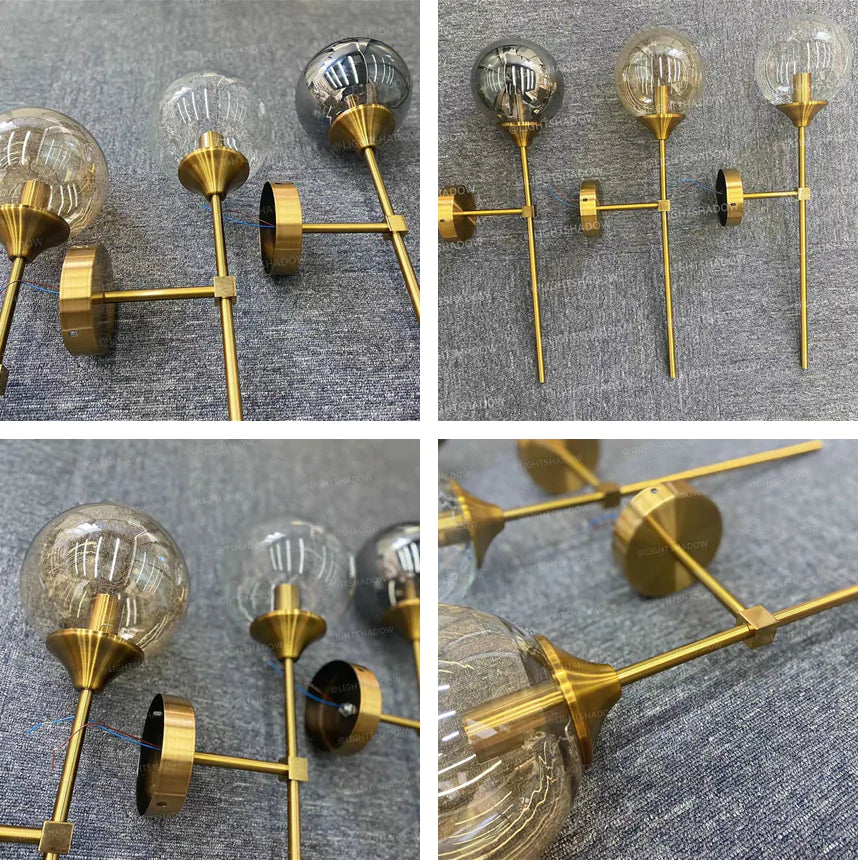 Minimalism Elegant Glass Wall Lamp