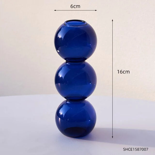 Minimalism Creative Bubble Glass Vase Home