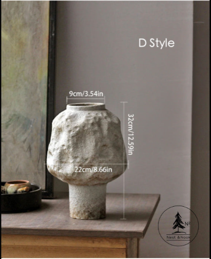 Kumo no Katachi (Cloud Forms) (雲) No.1- Handmade Ceramic Vase