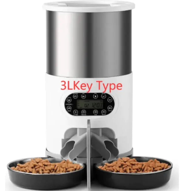Smart Automatic Pet Feeder – Chic & Programmable Food Dispenser