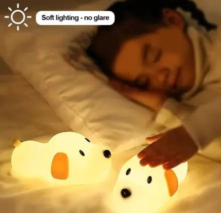 Silicone Puppy Lamp