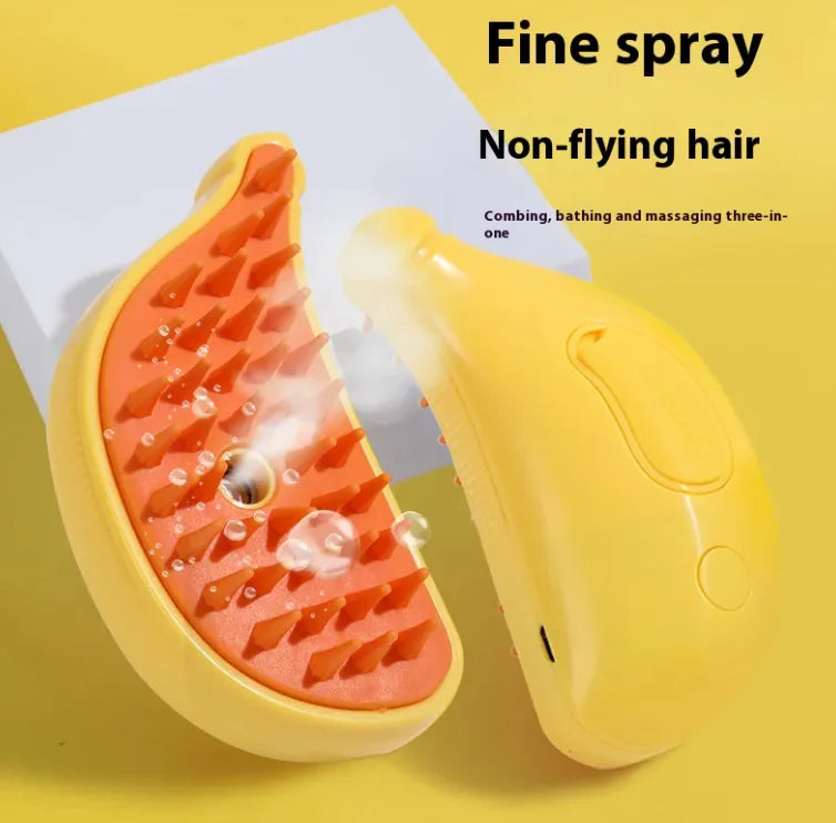 Pet Spray Massage Brush Comb