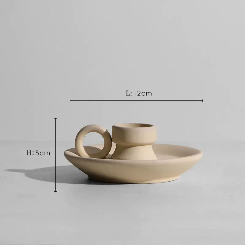 Minimalist Japanese Zen Ceramic Vase Flower Ornaments