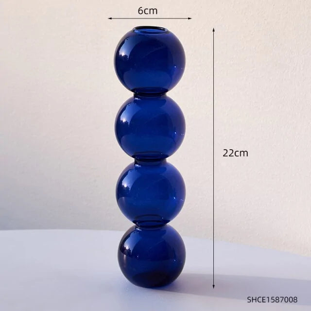Minimalism Creative Bubble Glass Vase Home