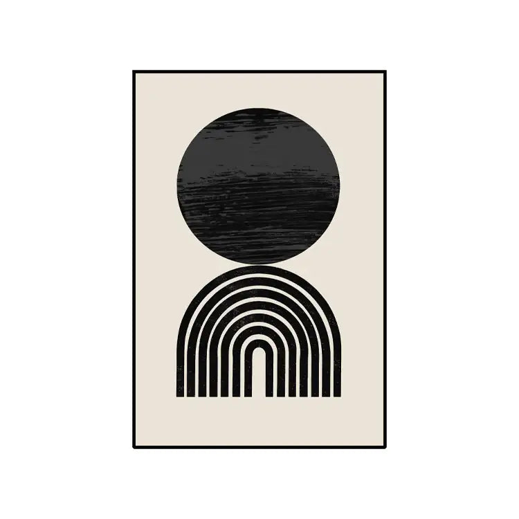 Simple Sunset Room Decor Wall Art Paintings
