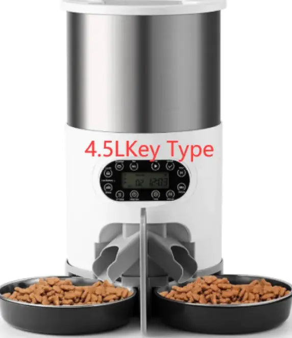 Smart Automatic Pet Feeder – Chic & Programmable Food Dispenser