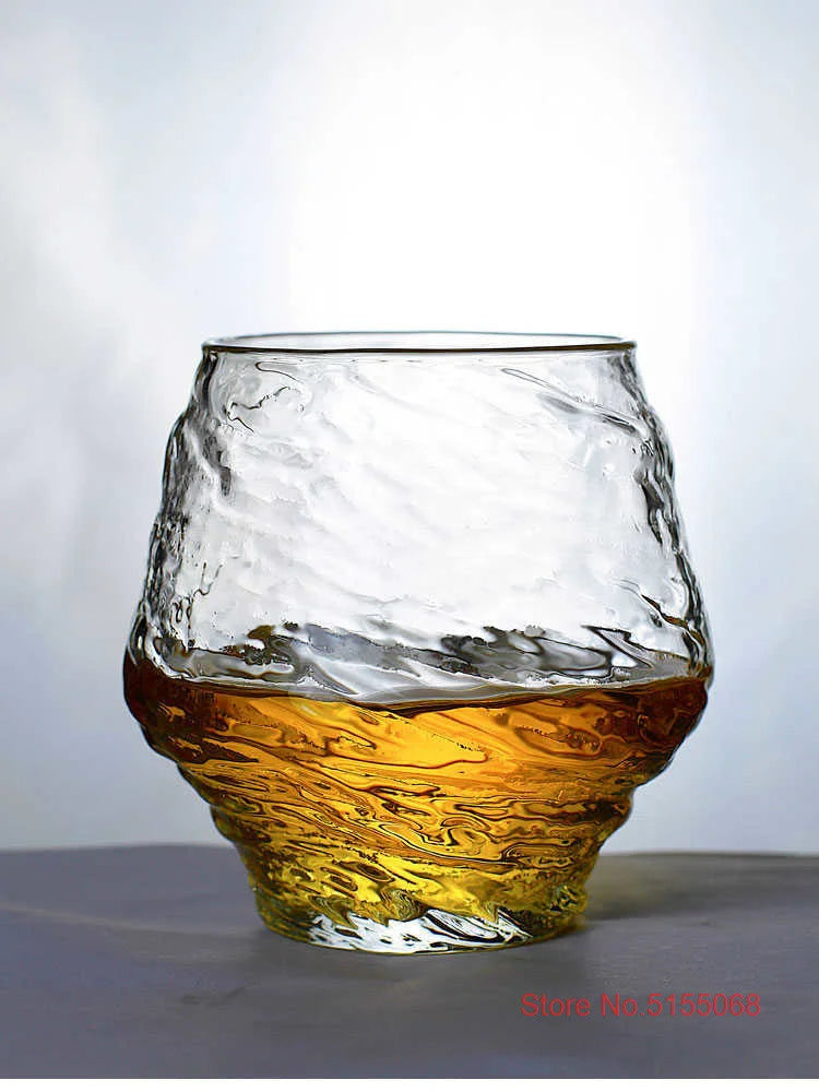 Setsuka Glass – Japanese Snow Blossom Crystal Whiskey Tumbler