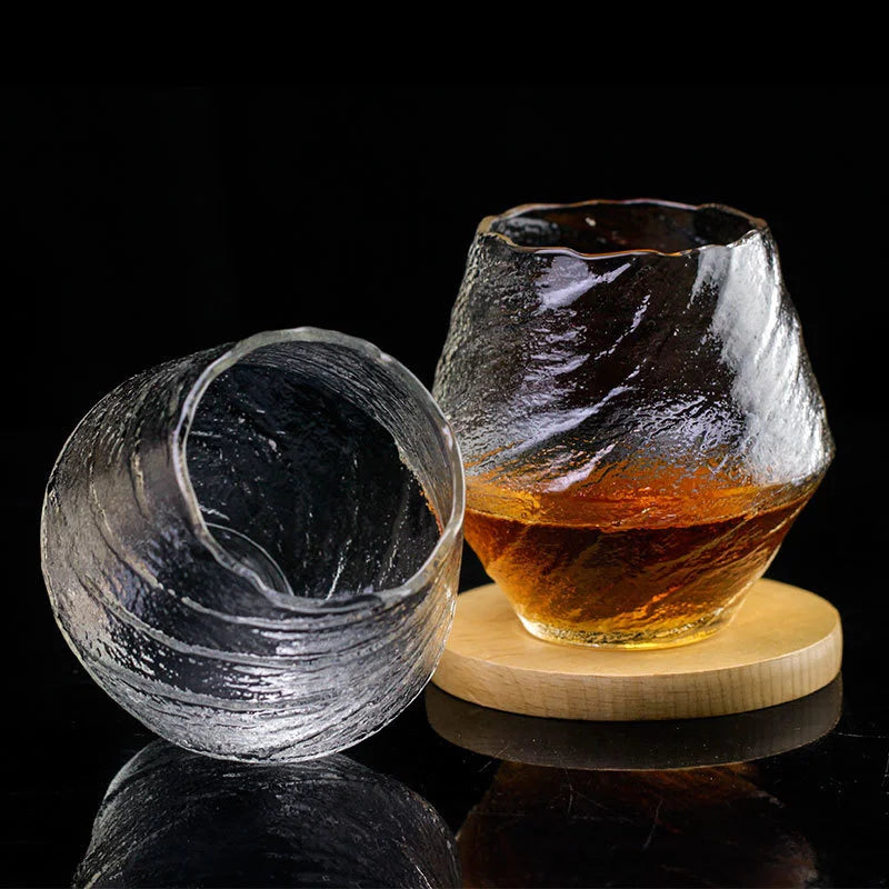 Setsuka Glass – Japanese Snow Blossom Crystal Whiskey Tumbler