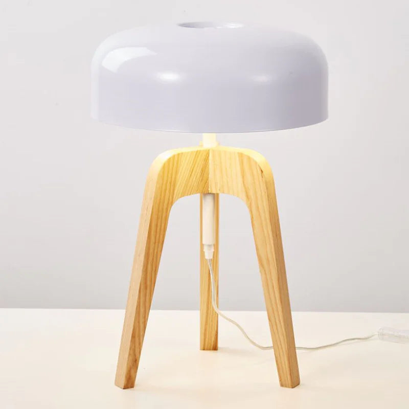 Elegant Minimalism Solid Wood Floor Lamp