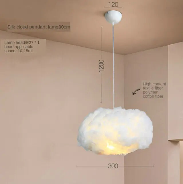 Cloud Glow LED Pendant