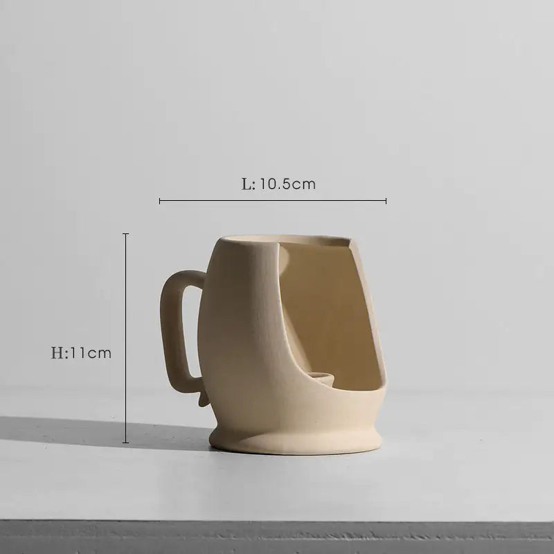 Minimalist Japanese Zen Ceramic Vase Flower Ornaments
