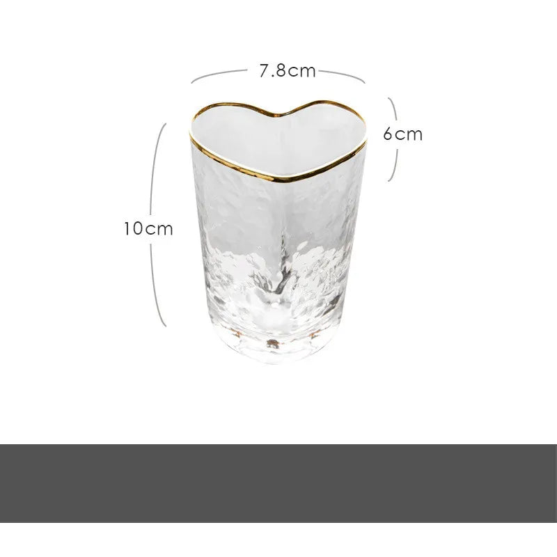Minimalism Heart-shaped Nordic Glass Bowl