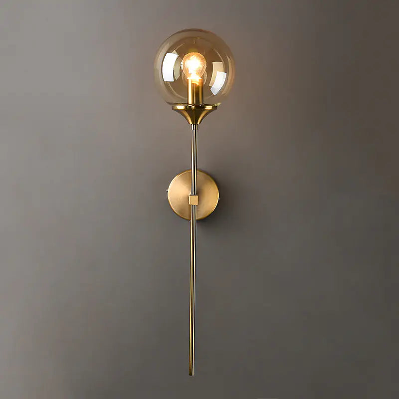 Minimalism Elegant Glass Wall Lamp