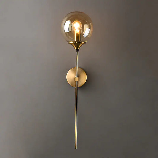 Minimalism Elegant Glass Wall Lamp