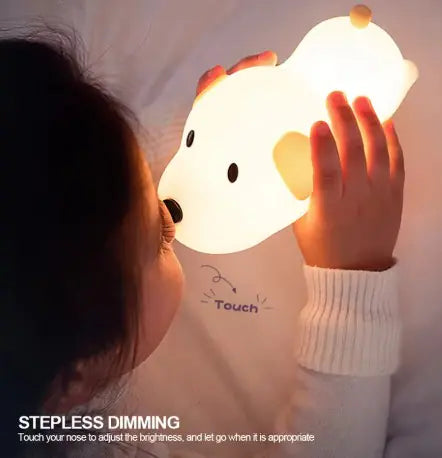 Silicone Puppy Lamp