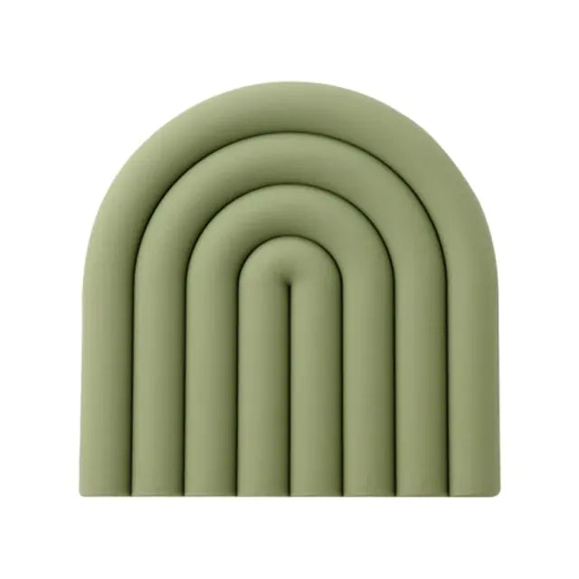 Minimalism Rainbow Silicone Placemat