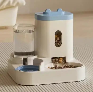 AutoServe Smart Pet Feeding Station – Automatic Food & Water Dispenser for Cats & Dogs