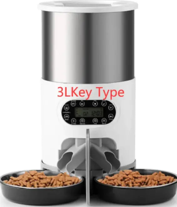 Smart Automatic Pet Feeder – Chic & Programmable Food Dispenser