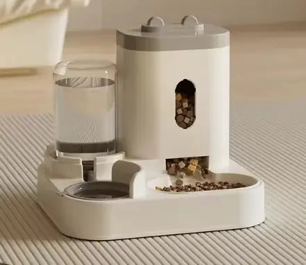AutoServe Smart Pet Feeding Station – Automatic Food & Water Dispenser for Cats & Dogs
