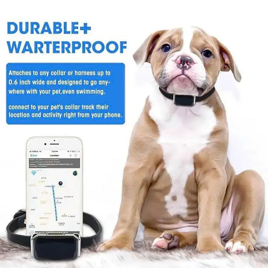 Smart GPS Pet Collar – Waterproof Tracker & Locator for Dogs & Cats