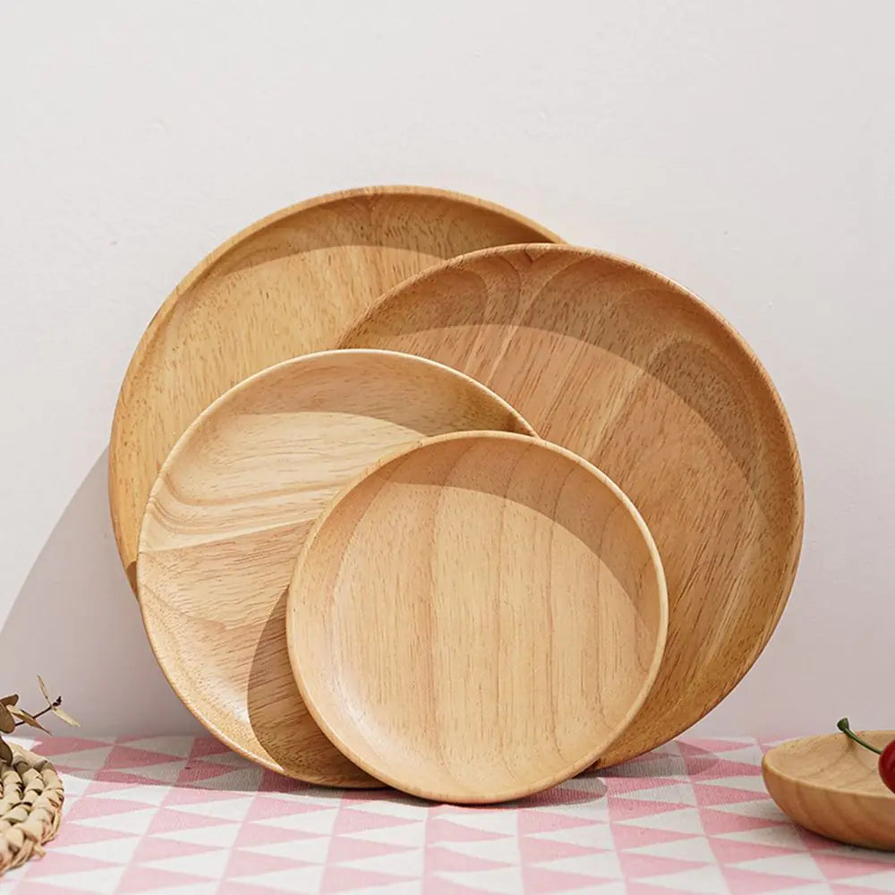 Oak Craft Serving Trays
