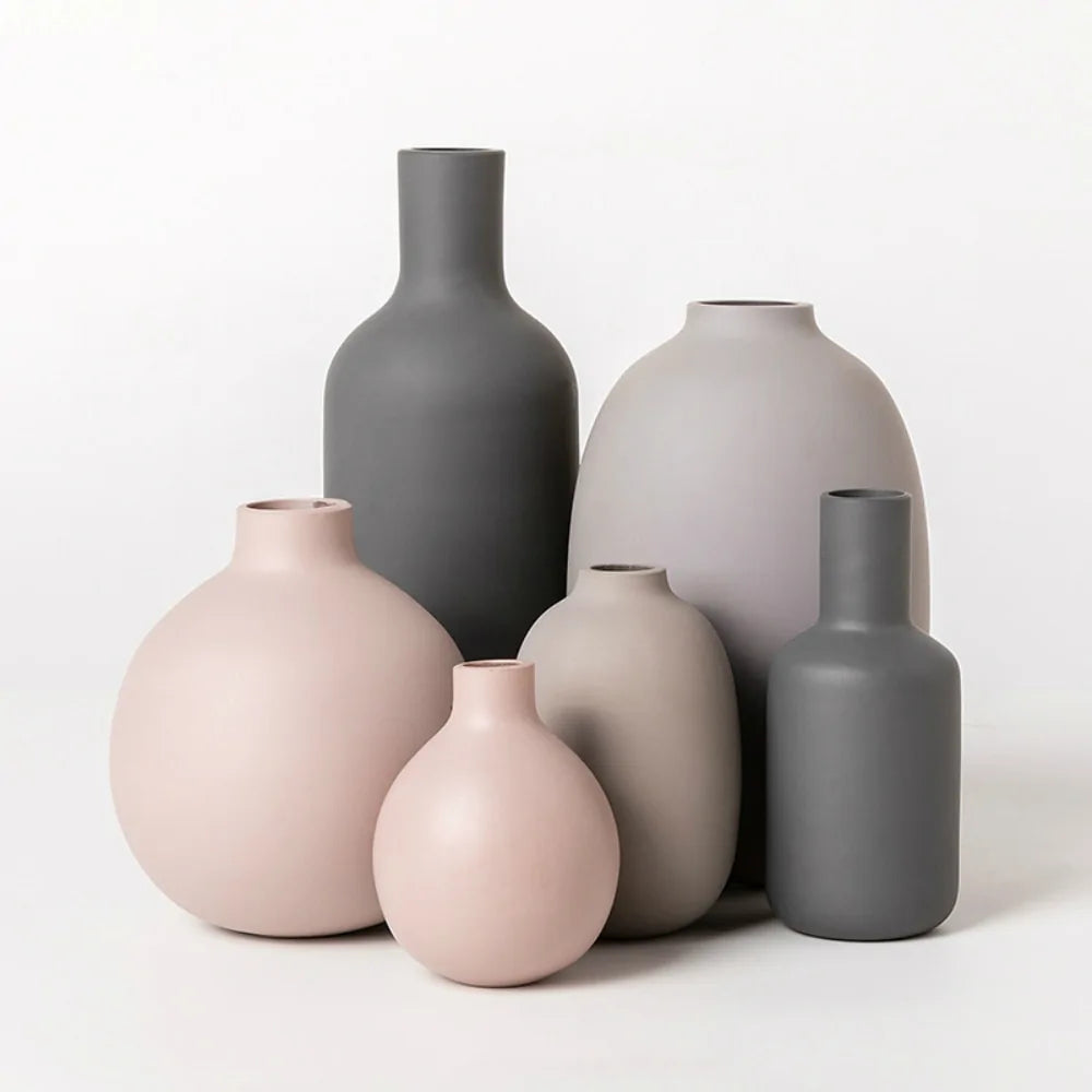 Minimalism Japnaese Vase Ensemble