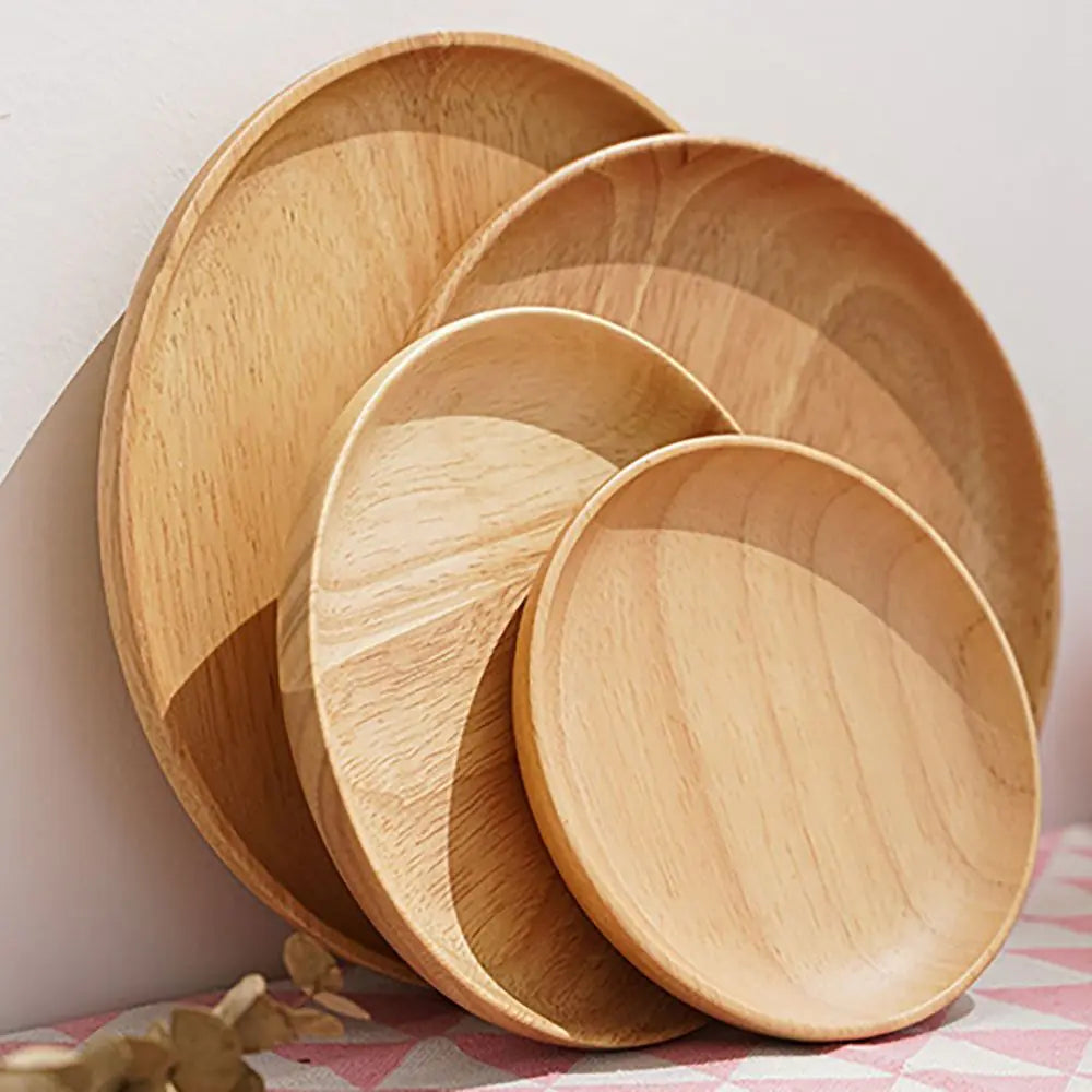 Oak Craft Serving Trays