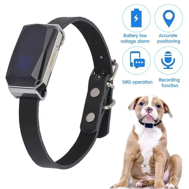 Smart GPS Pet Collar – Waterproof Tracker & Locator for Dogs & Cats
