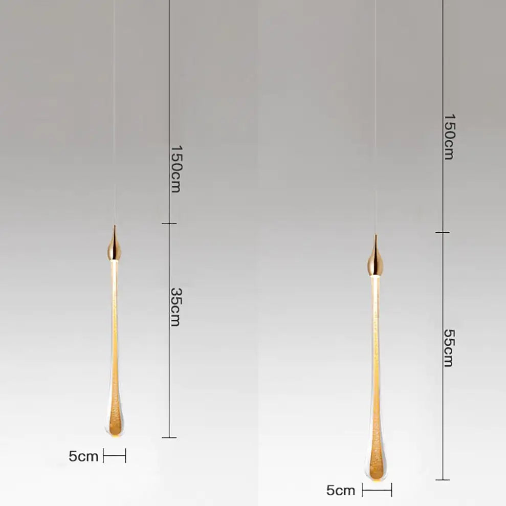 Water Drop Minimalism Pendant Lights