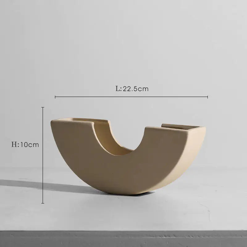 Minimalist Japanese Zen Ceramic Vase Flower Ornaments