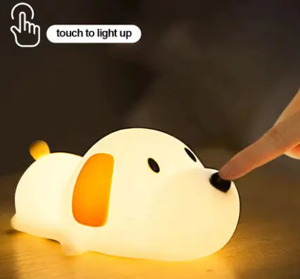 Silicone Puppy Lamp